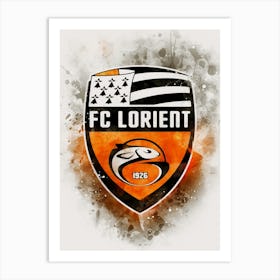 Fc Lorient Bretagne 4 Art Print