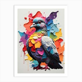 Pigeon Art Print