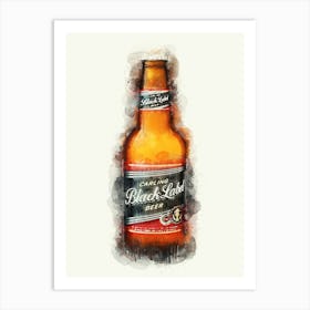 Carling Black Label Art Print