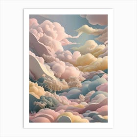 Clouds In The Sky Art Print