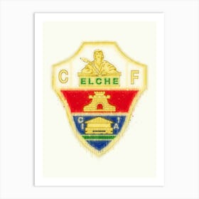 Elche Cf Painting Art Print