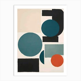 Abstract Shapes 1 Art Print