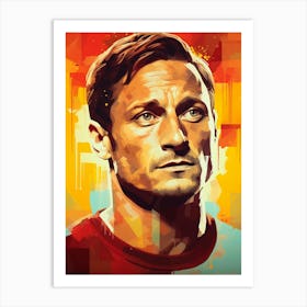 Francesco Totti (3) Art Print