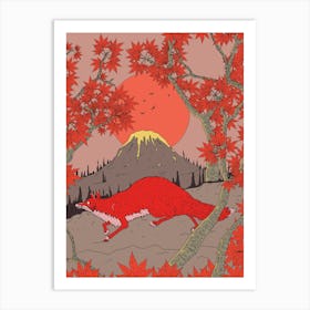 Red Fox Art Print