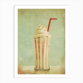 Shake: Fast Food Pop Art Art Print