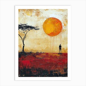 Nomadic Treasures; Africa Art Print