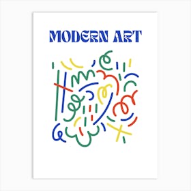 Modern Art Art Print