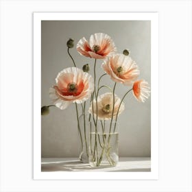 Paper Poppies Art Print