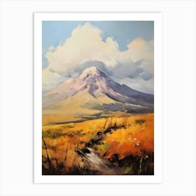 Mount Ararat Turkey 3 Mountain Painting Art Print