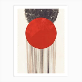 'The Red Circle' Art Print