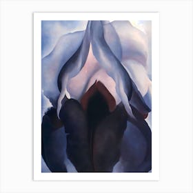 Georgia O Keeffe - Black Iris III Art Print