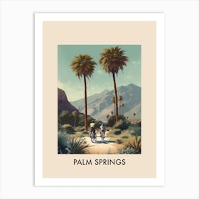 Palm Springs, Usa 6 Vintage Travel Poster Art Print