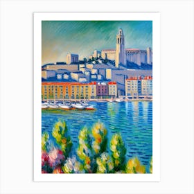 City By The Sea Art Print