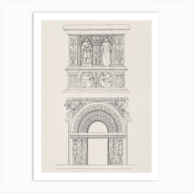 Ancient Architecture, Owen Jones Affiche