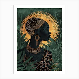 African Woman 102 Art Print