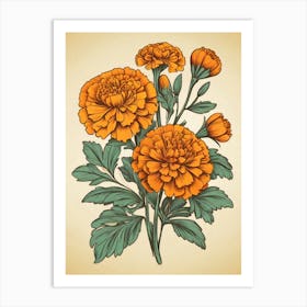 Carnations 3 Art Print