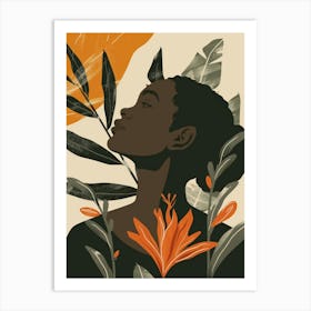 African American Woman 11 Art Print