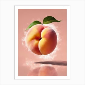 Peach Art Print