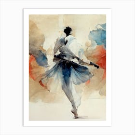 Shinto Dancer Art Print