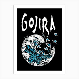 Gojira band music 1 Art Print