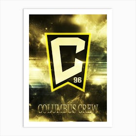 Columbus Crew 1 Art Print