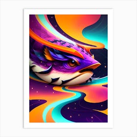 Tranquil Aura Art Print