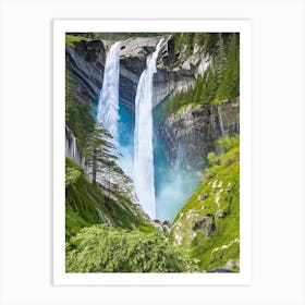 Trummelbach Falls, Switzerland Majestic, Beautiful & Classic (3) Art Print