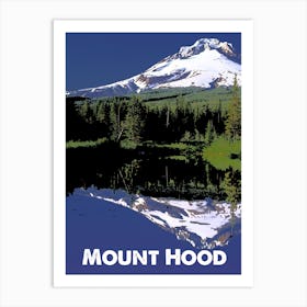 Mount Hood, Mountain, USA, Nature, Cascades, Climbing, Wall Print, Art Print