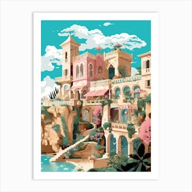 Palace Of The Grand Masters, Rhodes Greece Art Print