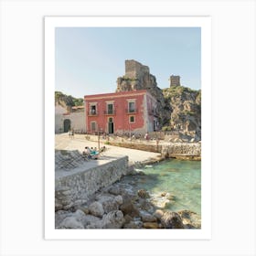 Tonnara Di Scopello - Sicilian Bucketlist - Summer Getaway - Holiday in Italy Wanderlust Travel Photography Art Print