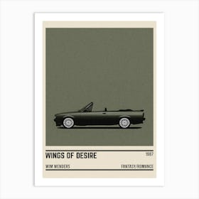 Wings Of Desire Car Movie Art Print