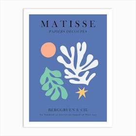 Floral matisse 11 Art Print