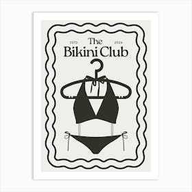 The Bikini Club | Beachy Coastal Tropical 1 Art Print