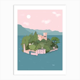 The Lake Art Print