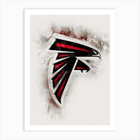 Atlanta Falcons Painting Art Print