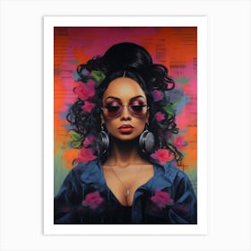 Sade Portrait Art Print