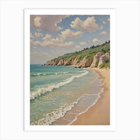 Beach Holiday no1 Art Print