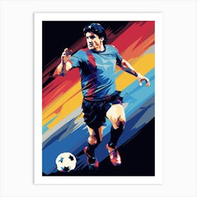 Soccer Player 6 Art Print
