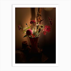 Vase Of Flowers Art Print