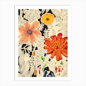 Flowers of Spring Art Print