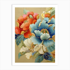 Chinese Flower Painting 23 Art Print