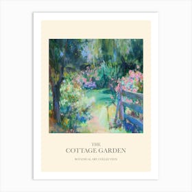 Cottage Garden Poster Enchanted Meadow 2 Art Print