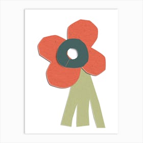 Poppy Flower Art Print