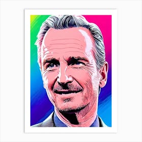 Liam Neeson Pop Movies Art Movies Art Print