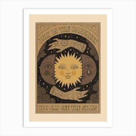 See The Stars Art Print