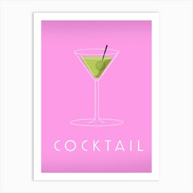 Cocktail Art Print