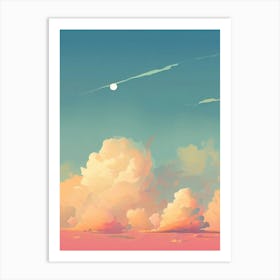 Sky And Clouds 1 Art Print