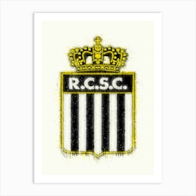 Royal Charleroi Sc League Belgium Art Print