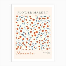 Flower Market 3 Art Print