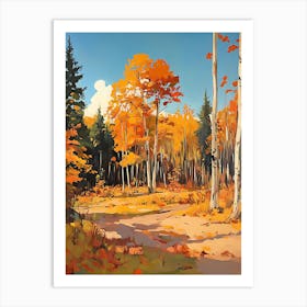 Beautiful Autumn Painting 12 Art Print